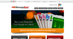 Desktop Screenshot of messagekast.com